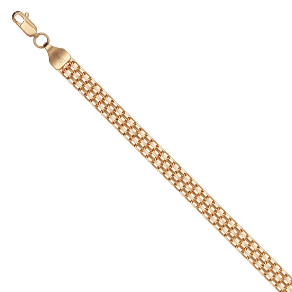 Золотой браслет без вставок