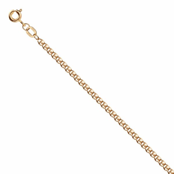 Золотой браслет без вставок