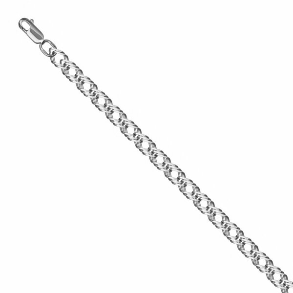 Серебряный браслет без вставок