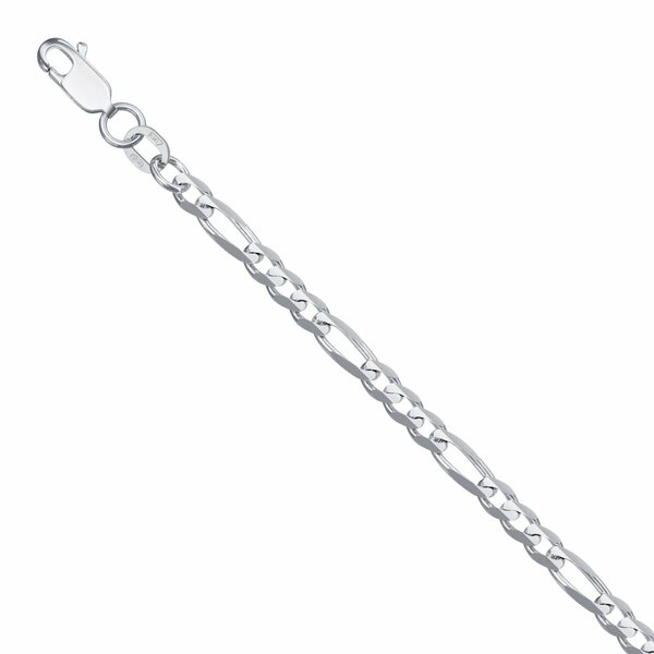 Серебряная цепь без вставок