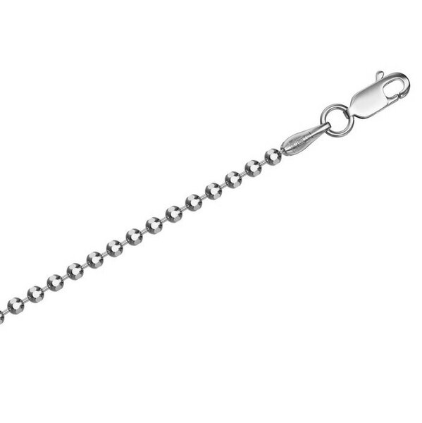 Серебряная цепь без вставок