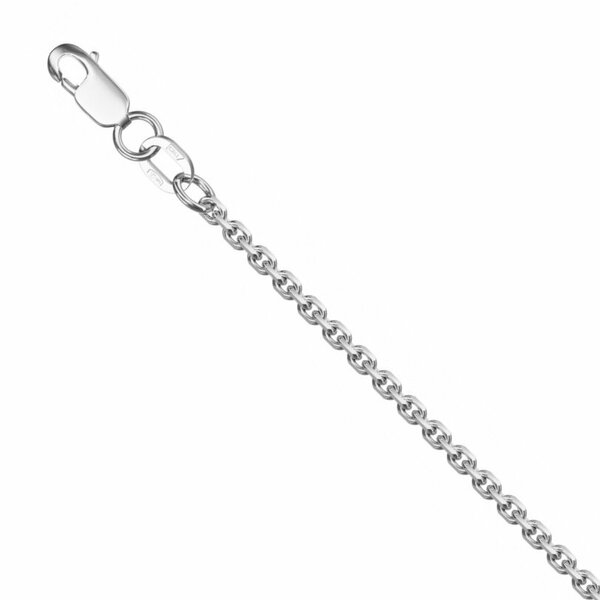 Серебряная цепь без вставок