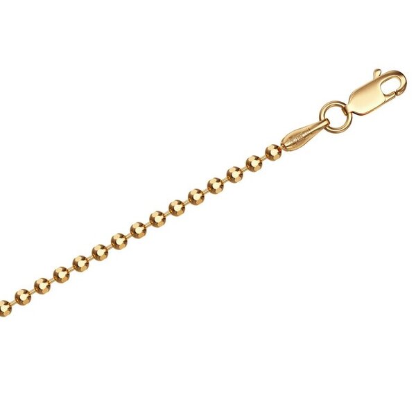 Серебряная цепь с&nbsp;позолотой