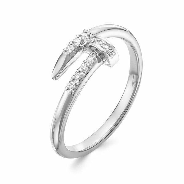 Золотое кольцо с&nbsp;бриллиантом