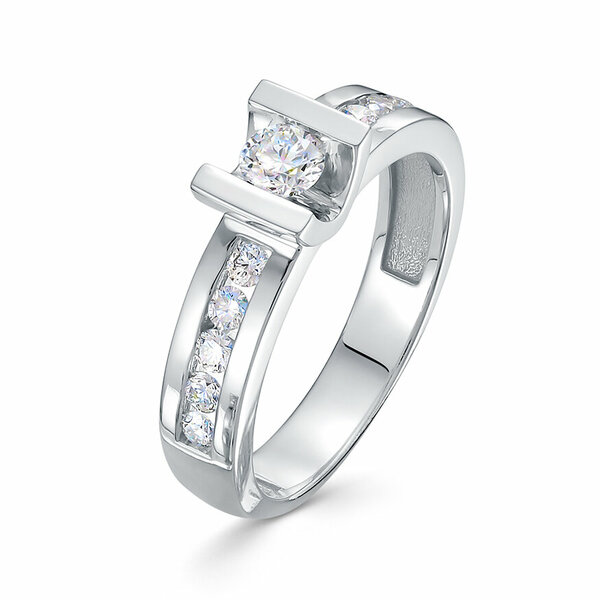 Золотое кольцо с&nbsp;бриллиантом