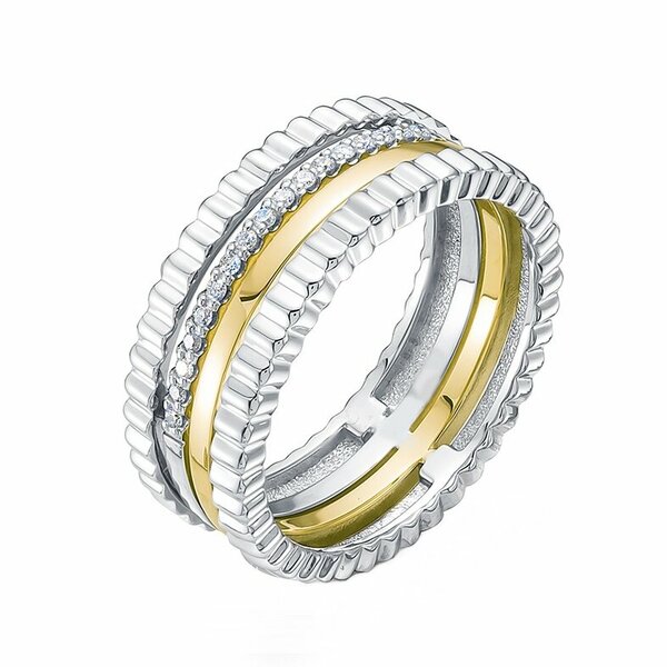 Золотое кольцо с&nbsp;бриллиантом