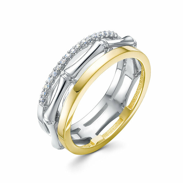 Золотое кольцо с&nbsp;бриллиантом