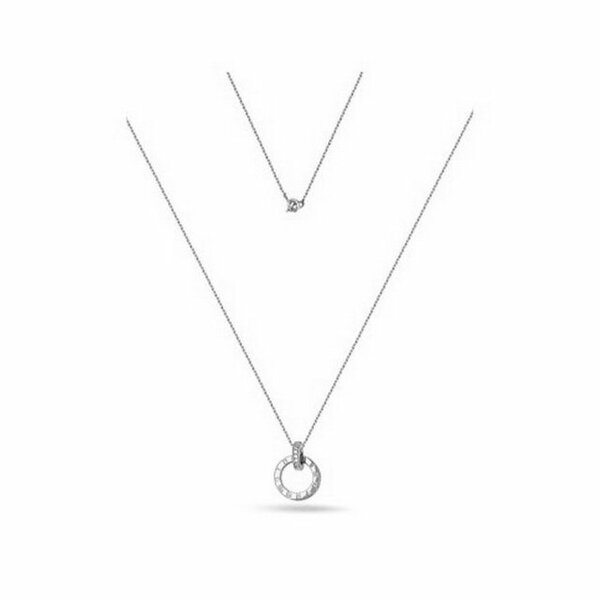 Серебряное колье с&nbsp;цирконием