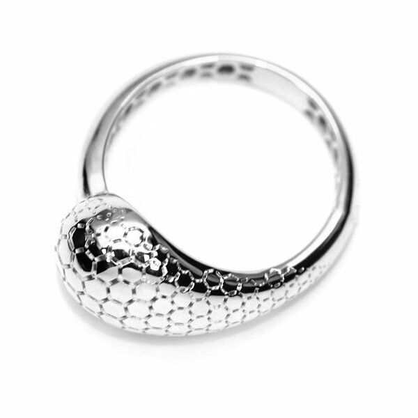 Серебряное кольцо без вставок