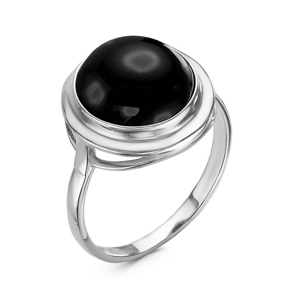 Серебряное кольцо с ювелирным стеклом