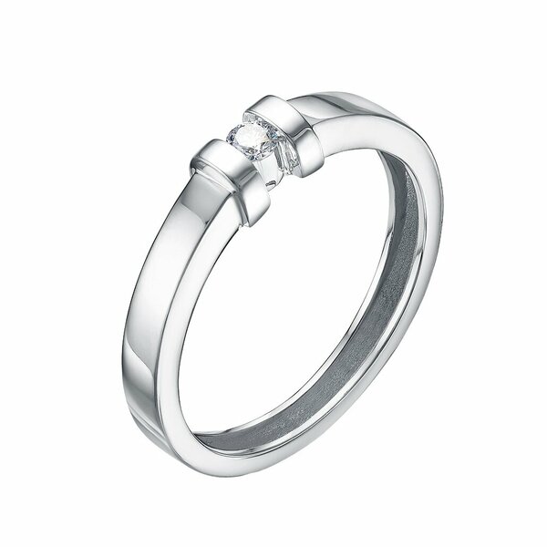 Золотое кольцо с&nbsp;бриллиантом