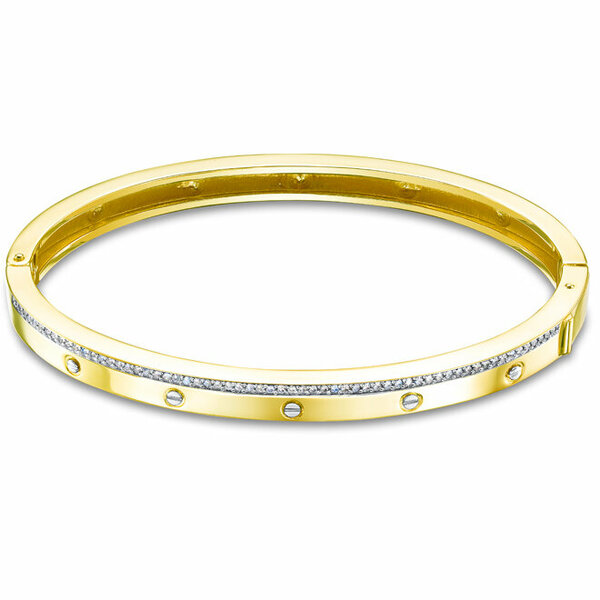 Золотой браслет с&nbsp;бриллиантом