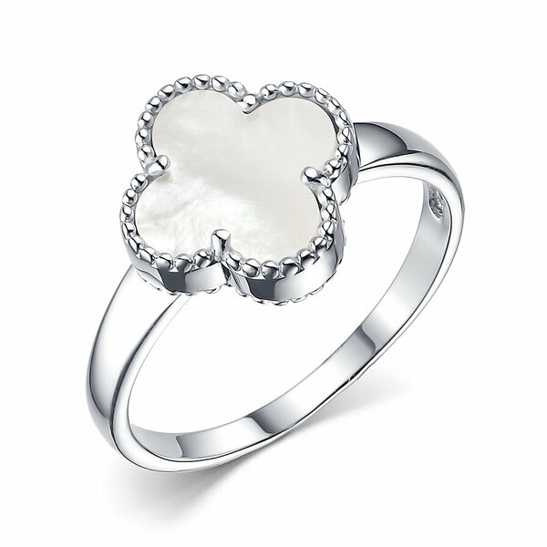 Серебряное кольцо с&nbsp;перламутром